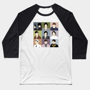 Lee Min-ho Fan Art Baseball T-Shirt